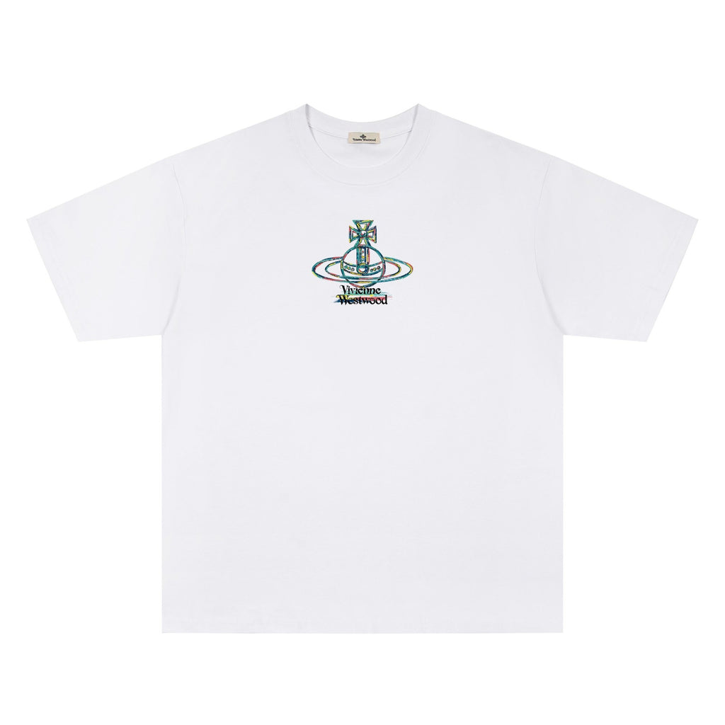 Vivienne Westwood Letter Print Crew-Neck T-Shirt