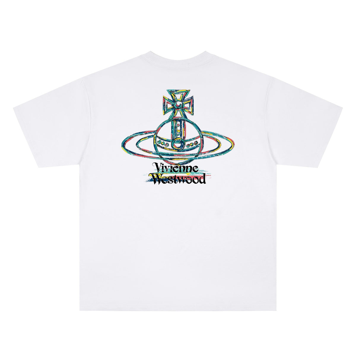 Vivienne Westwood Letter Print Crew-Neck T-Shirt