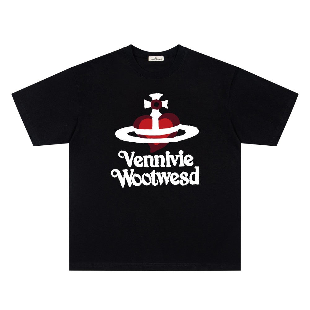 Vivienne Westwood Letter Print Crew-Neck T-Shirt