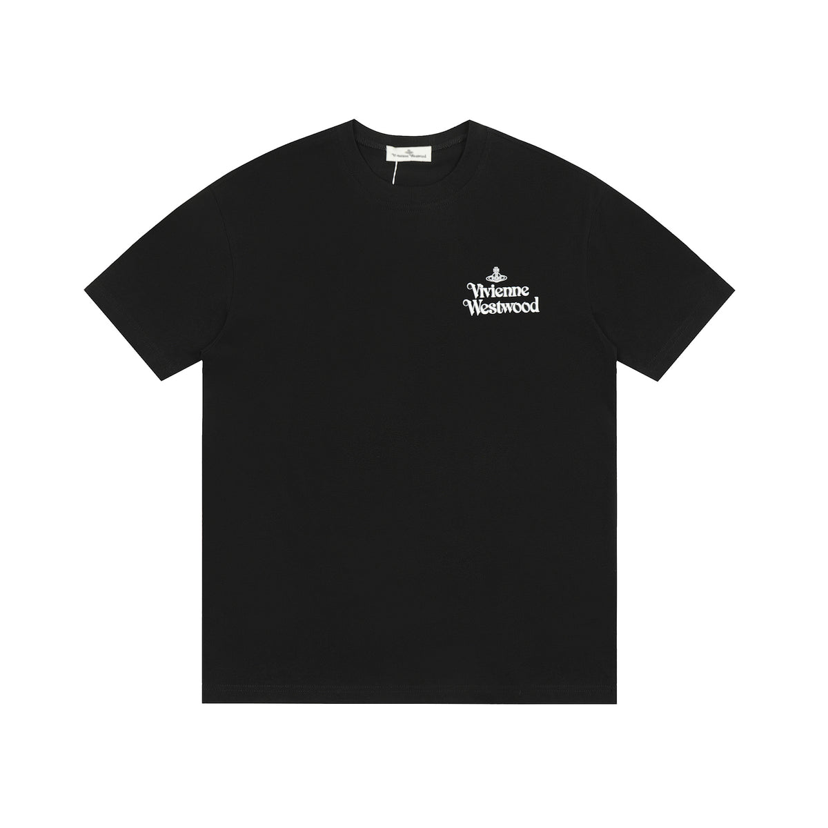Vivienne Westwood Saturn Letter Embroidered T-Shirt
