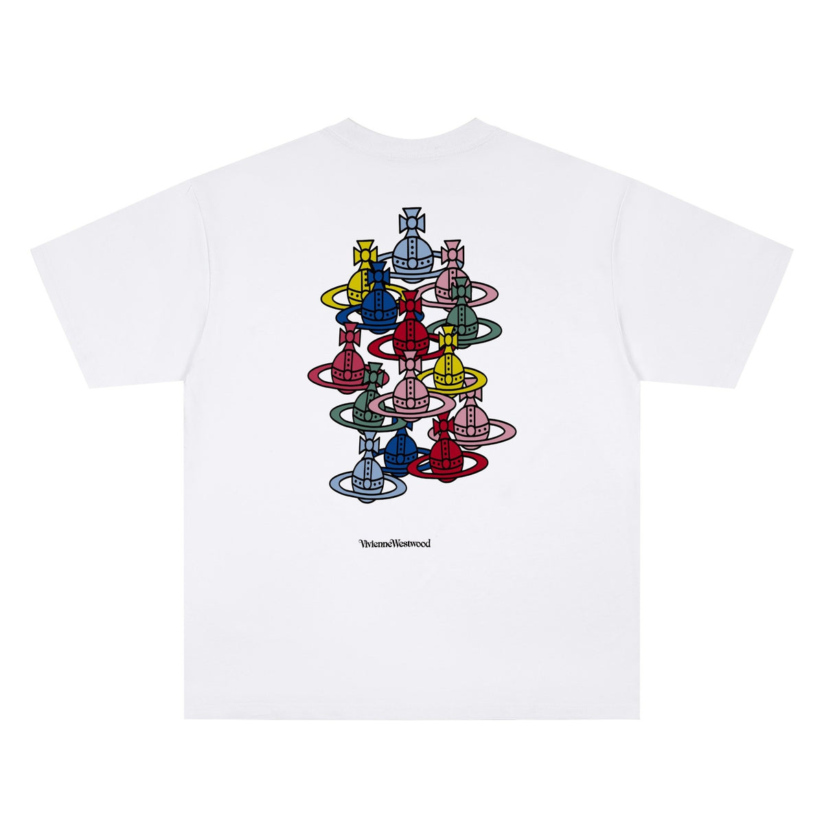 Vivienne Westwood Letter Print Crew-Neck T-Shirt