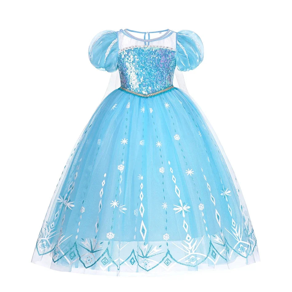 Model 2024 LED Light Up Elsa Princess Dress Costume - product view 3