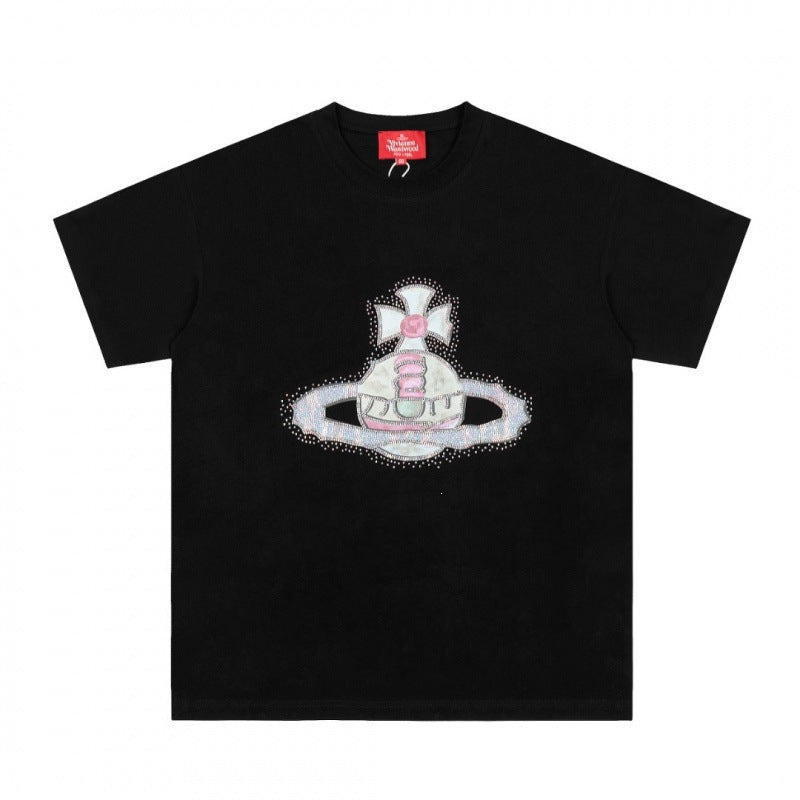 Vivienne Westwood Letter Print Crew-Neck T-Shirt