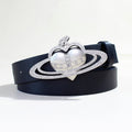 Vivienne Westwood Saturn PU Wide Waist Belt