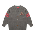 Vivienne Westwood Saturn Letter Cable-Knit Cardigan
