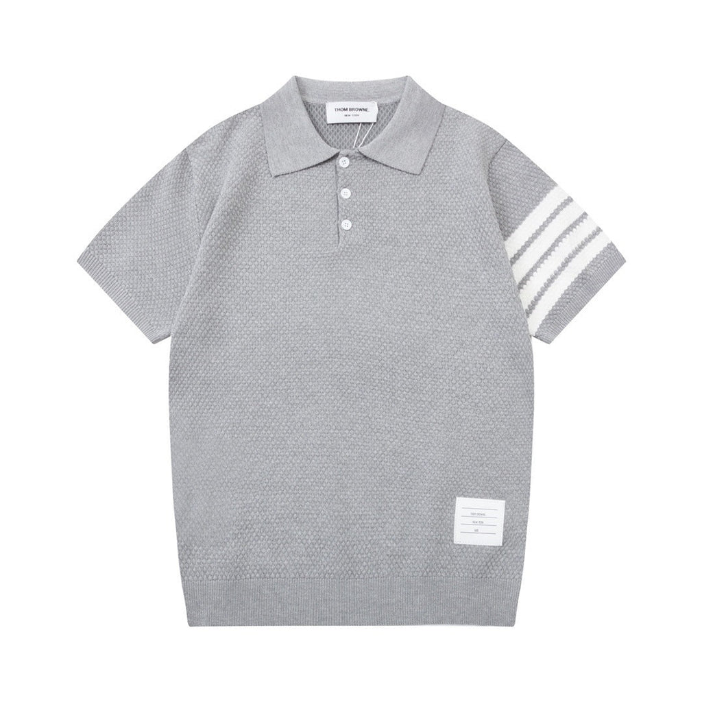 Classic four-bar POLO T-shirt  TREND