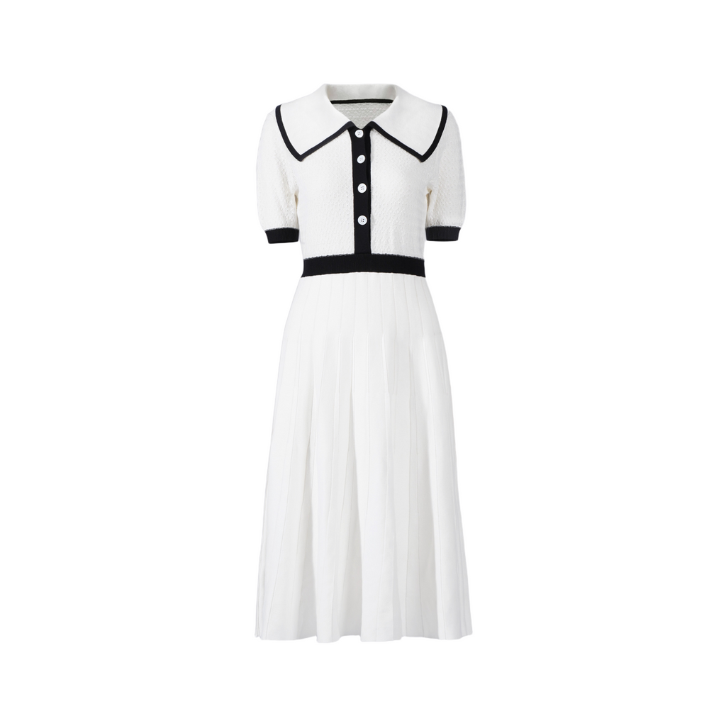 Ladies sleeveless lapel dress（副本） THOM TREND