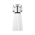 Ladies sleeveless lapel dress（副本） THOM TREND