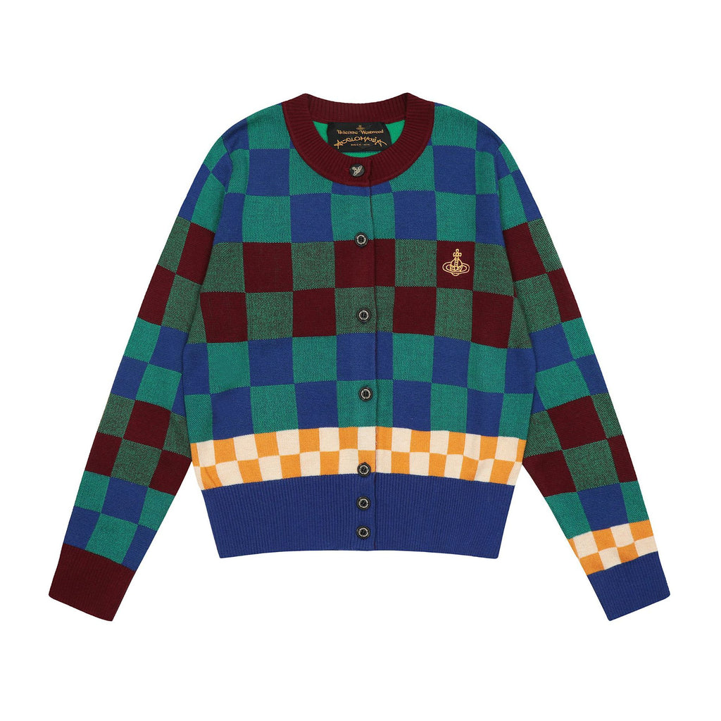 Vivienne Westwood VIVI14 Drop-Shoulder Knit Cardigan