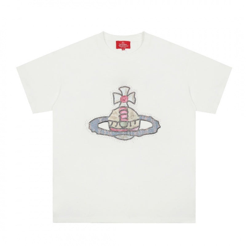 Vivienne Westwood Letter Print Crew-Neck T-Shirt