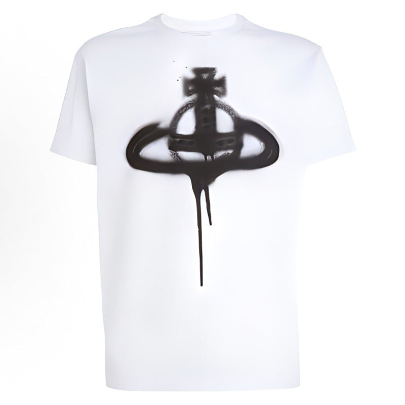 Vivienne Westwood Letter Print Crew-Neck T-Shirt