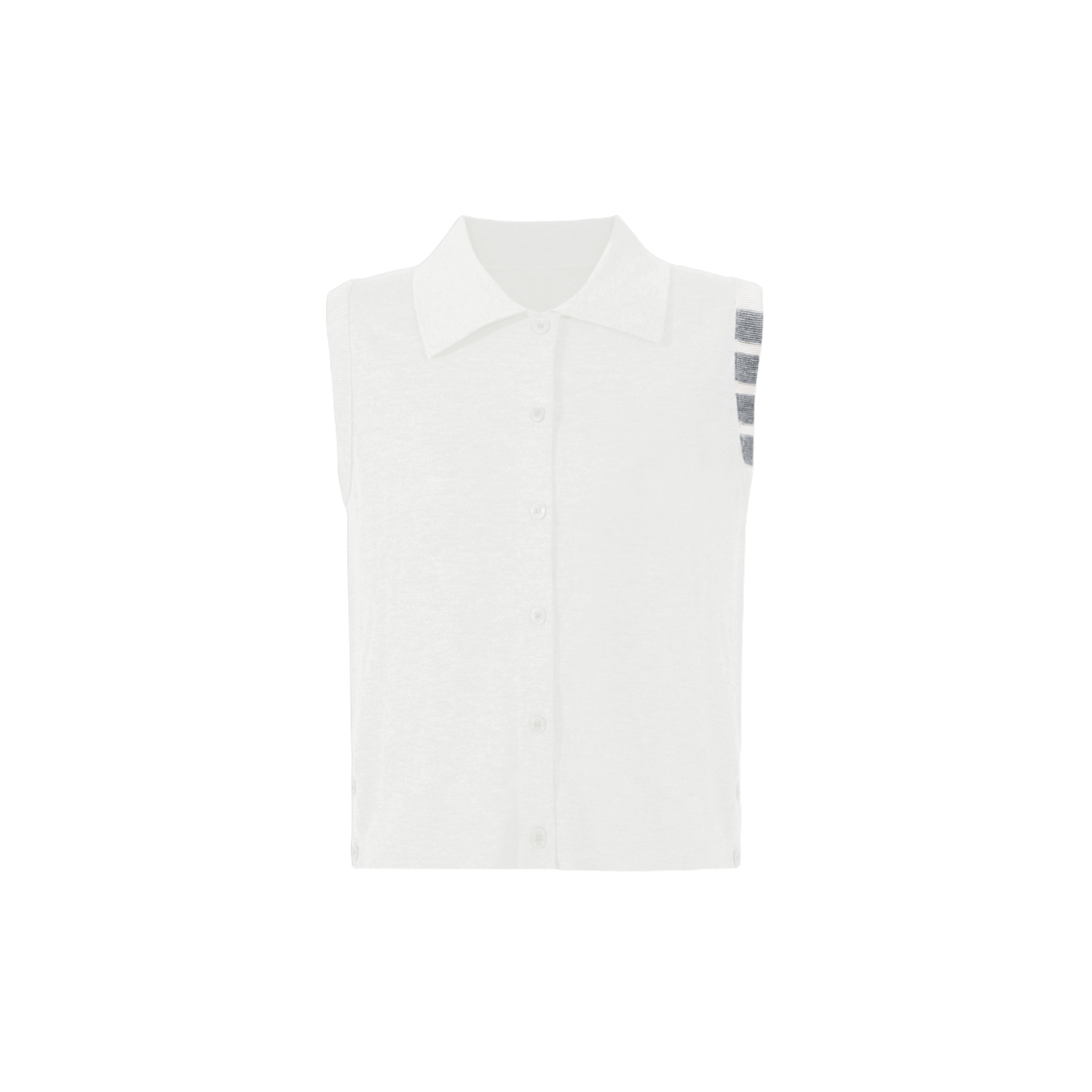 Women's tricolor knitted short sleeves（副本） THOM TREND