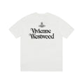Vivienne Westwood Saturn Letter Embroidered T-Shirt