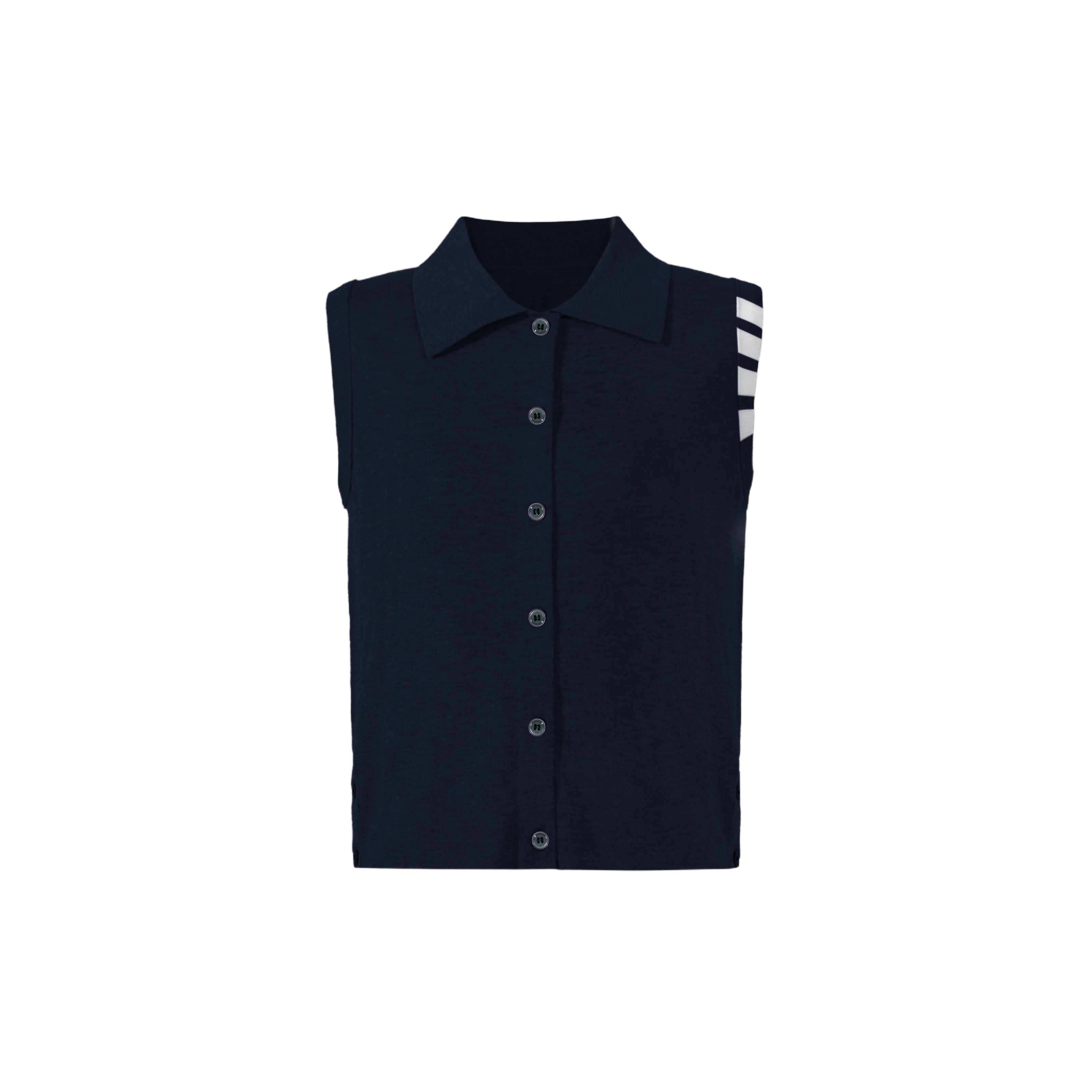 Women's tricolor knitted short sleeves（副本） THOM TREND