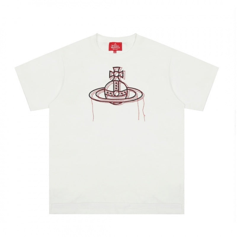 Vivienne Westwood Letter Print Crew-Neck T-Shirt