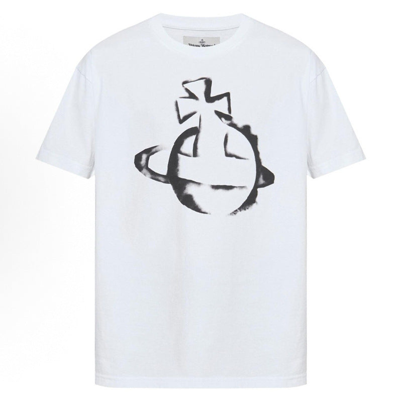 Vivienne Westwood Letter Print Crew-Neck T-Shirt