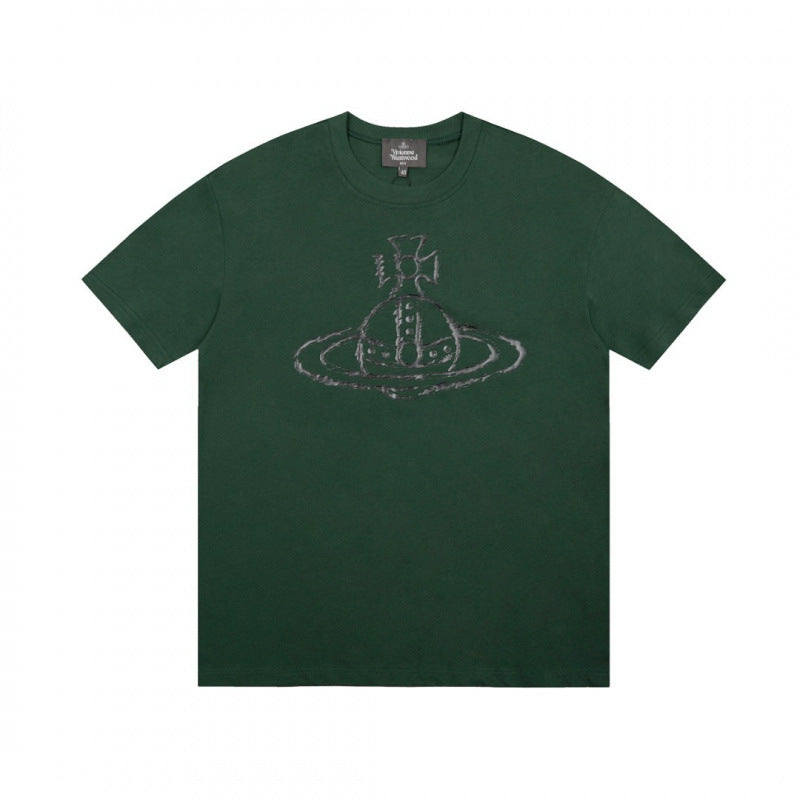 Vivienne Westwood Letter Print Crew-Neck T-Shirt