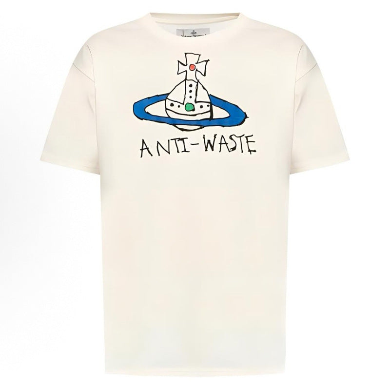 Vivienne Westwood Letter Print Crew-Neck T-Shirt
