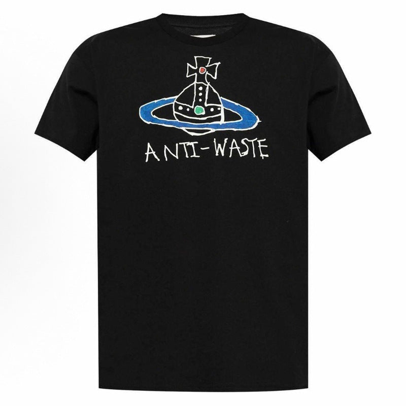 Vivienne Westwood Letter Print Crew-Neck T-Shirt