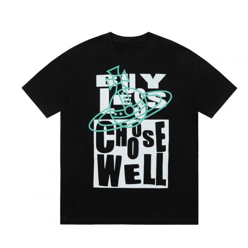 Vivienne Westwood Letter Print Crew-Neck T-Shirt