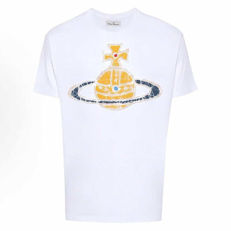 Vivienne Westwood Letter Print Crew-Neck T-Shirt