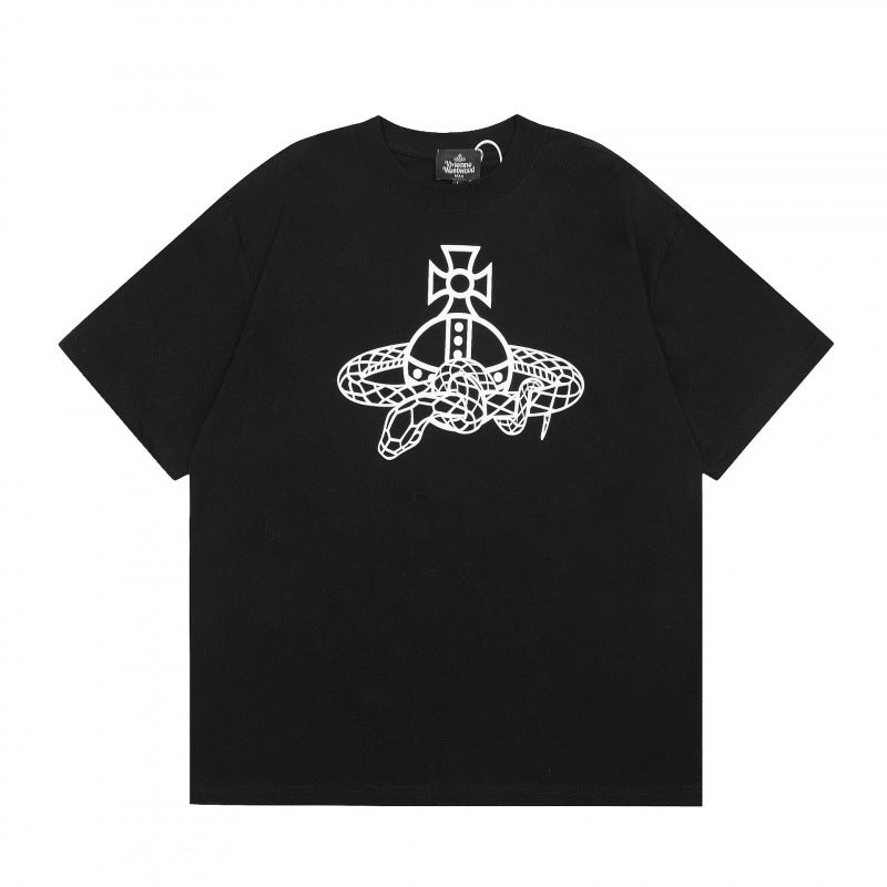 Vivienne Westwood Letter Print Crew-Neck T-Shirt