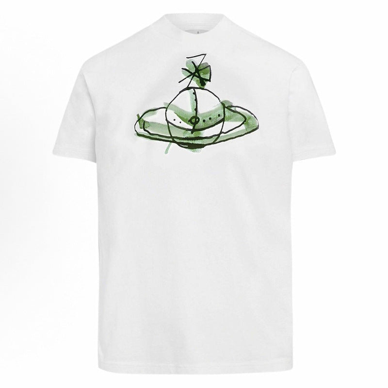 Vivienne Westwood Letter Print Crew-Neck T-Shirt