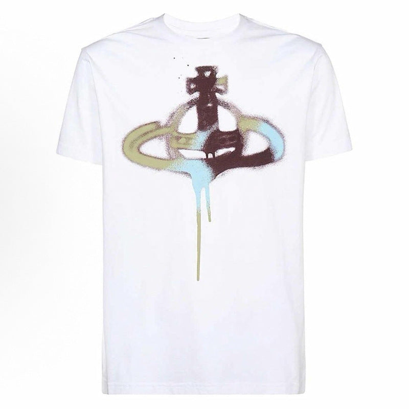 Vivienne Westwood Letter Print Crew-Neck T-Shirt