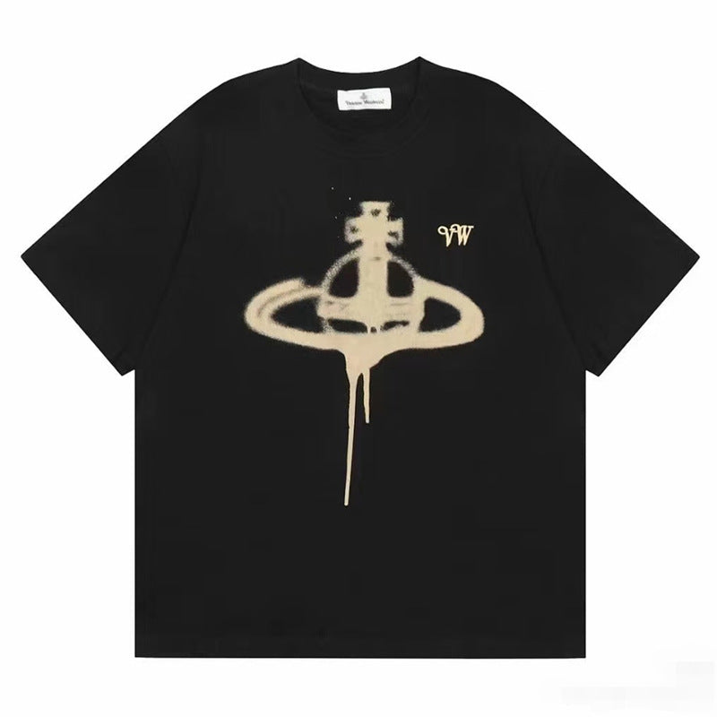 Vivienne Westwood Letter Print Crew-Neck T-Shirt