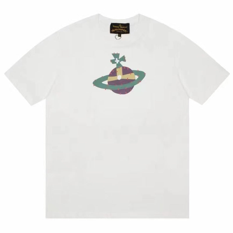 Vivienne Westwood Letter Print Crew-Neck T-Shirt