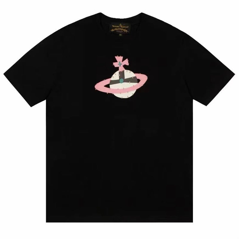 Vivienne Westwood Letter Print Crew-Neck T-Shirt