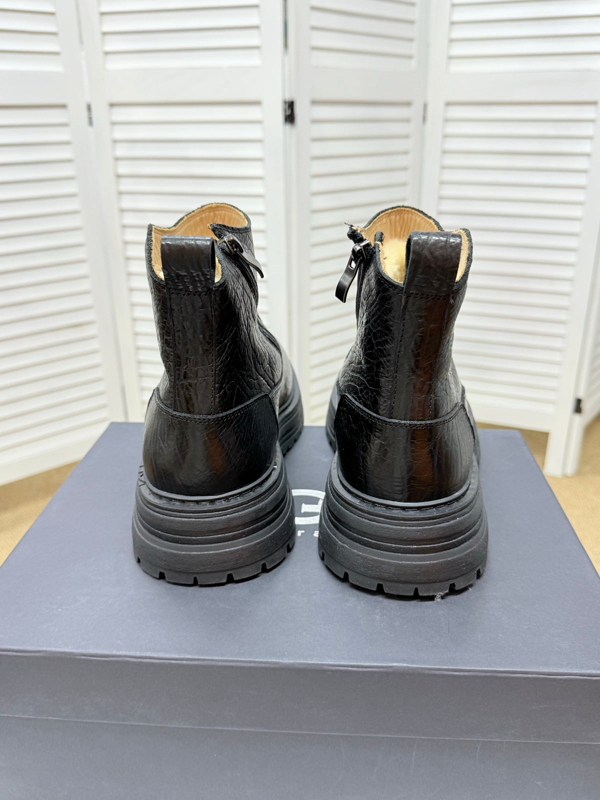 UGG Black Leather Chelsea Boots - product view 8