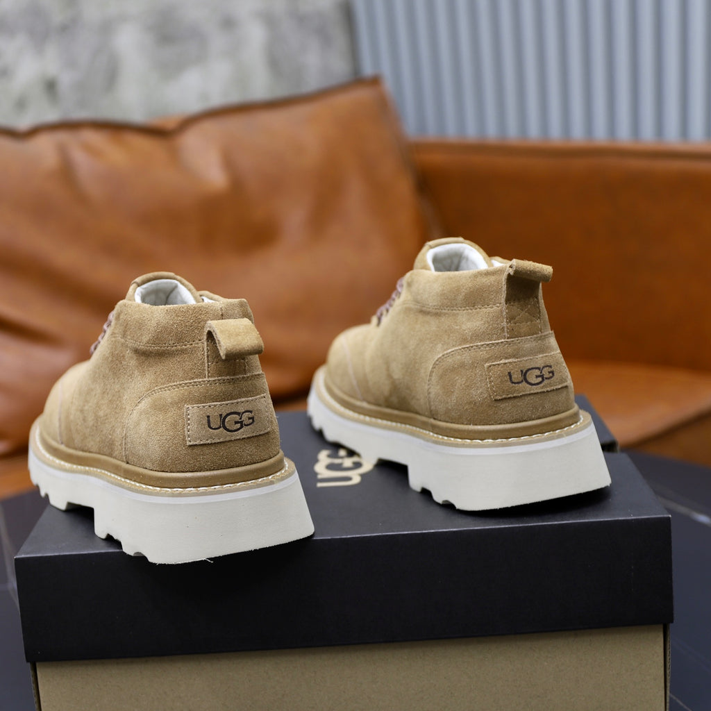 UGG Sand Suede Lace-Up Casual Shoes - product view 5