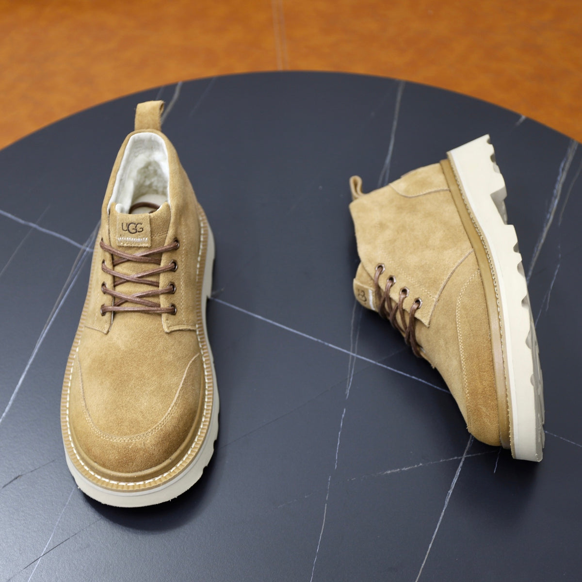 UGG Sand Suede Lace-Up Casual Shoes - product view 7