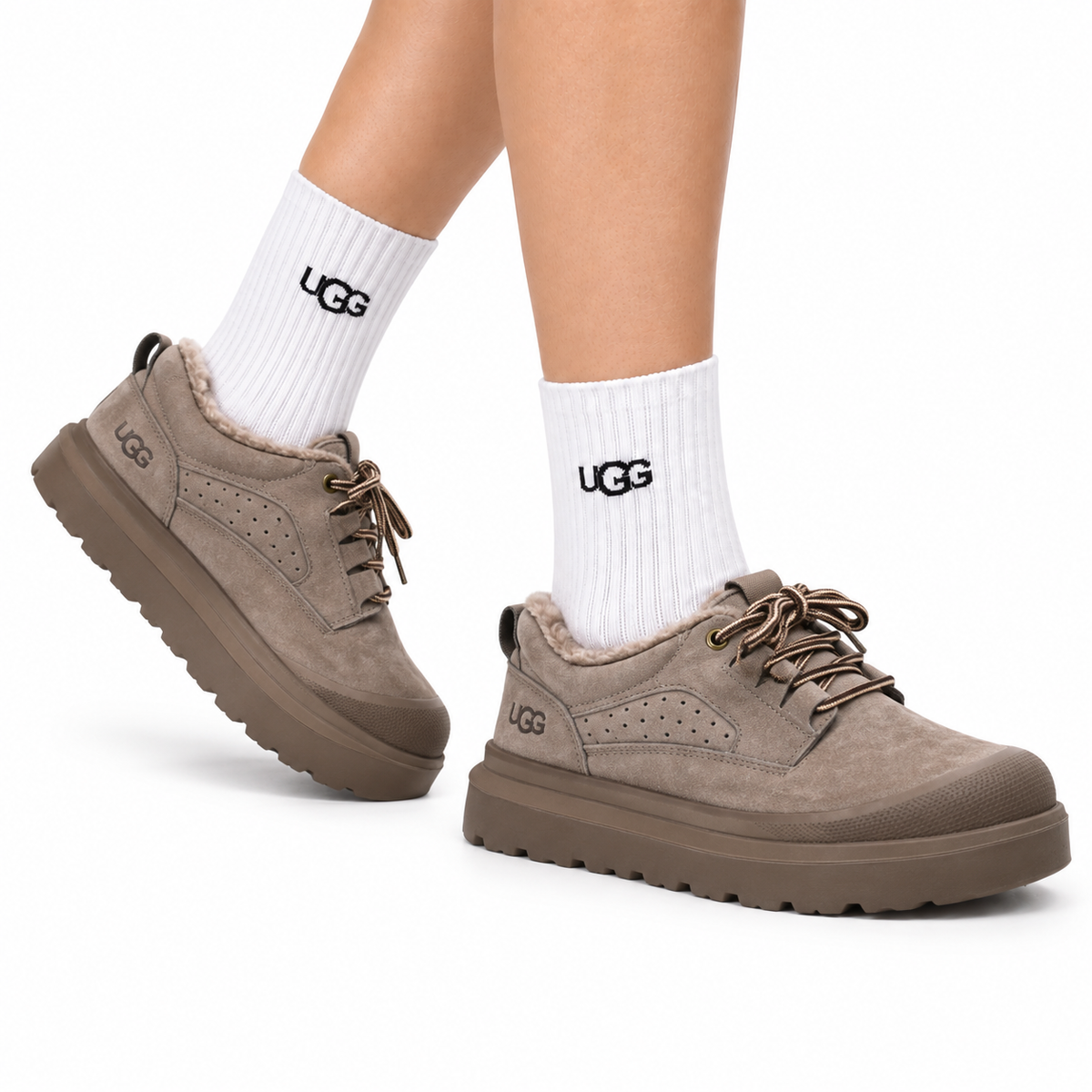 UGG Tasman Weather Hybrid Waterproof Low-Top Shoes - side-angle hero image
