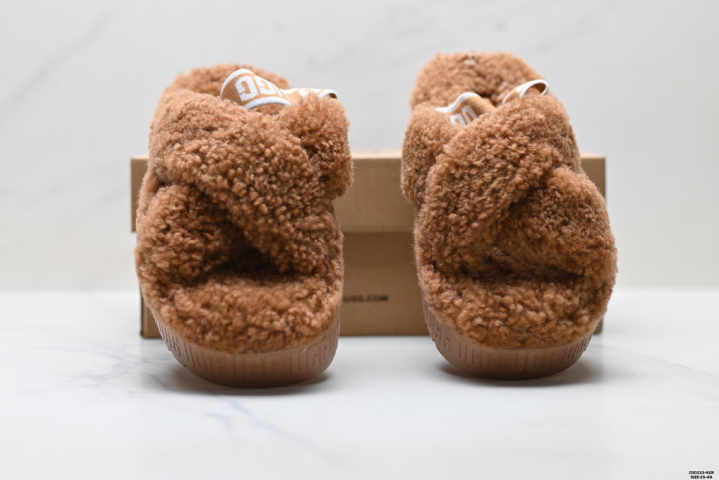 UGG Slipper Evolution Fluffy Platform Slides - product image 8