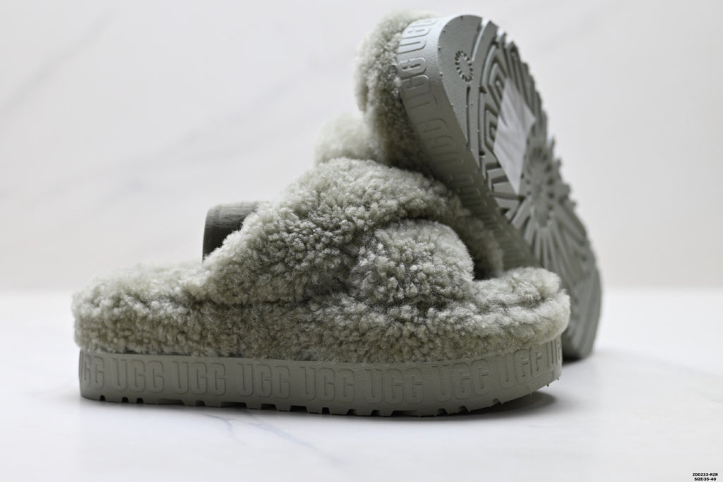 UGG Slipper Evolution Fluffy Platform Slides - product image 6