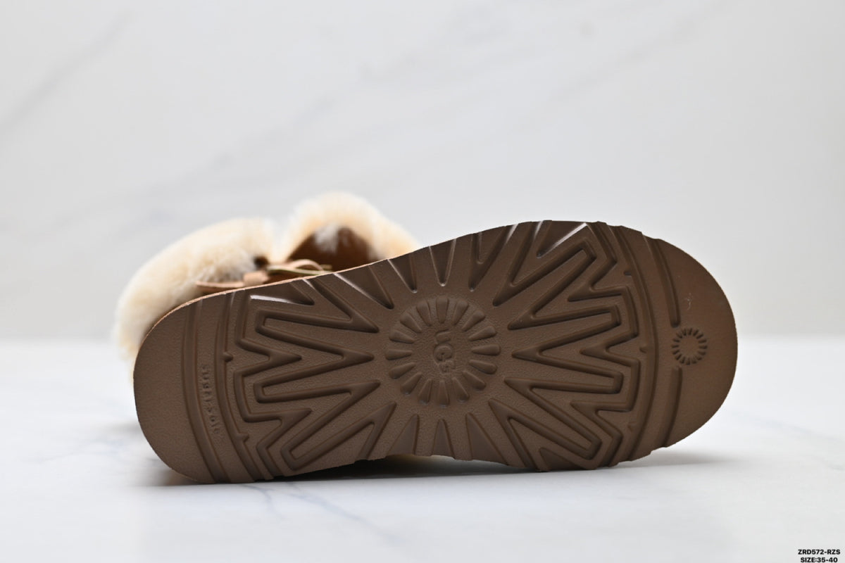 UGG Classic Mini Heritage Fluff Buckle Boots - product image 9