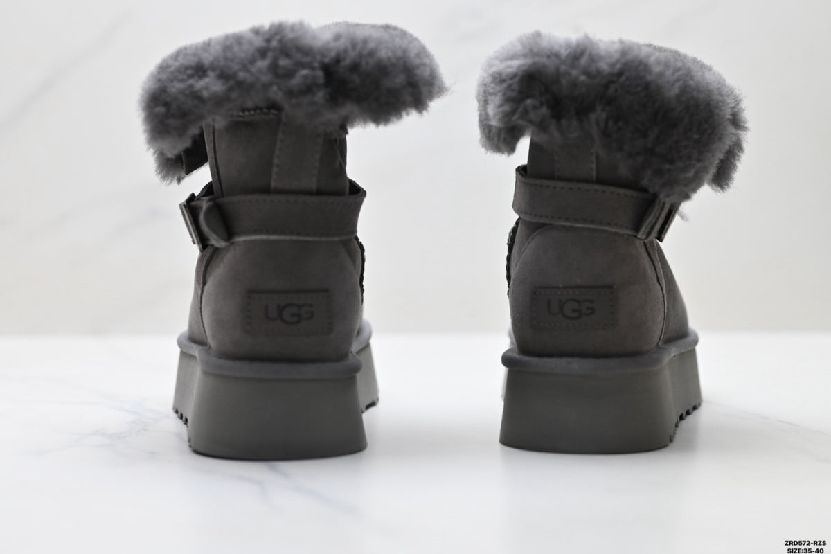 UGG Classic Mini Heritage Fluff Buckle Boots - product image 7
