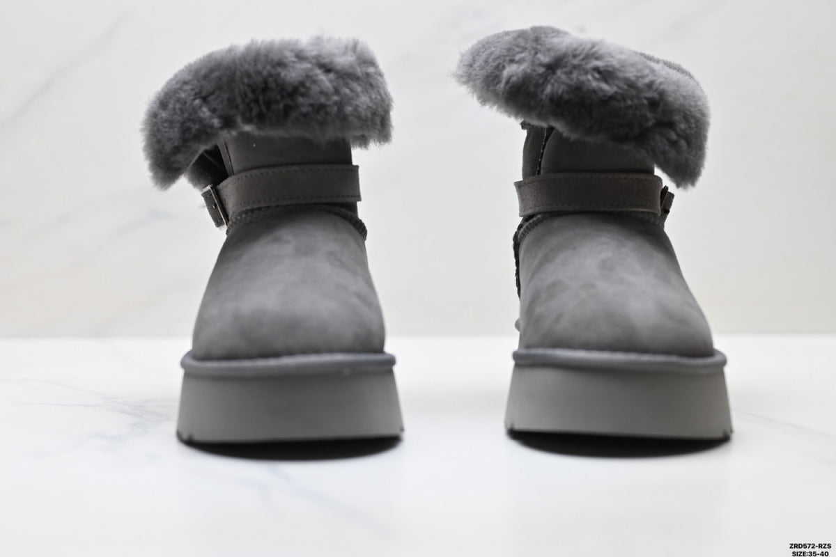 UGG Classic Mini Heritage Fluff Buckle Boots - product image 8