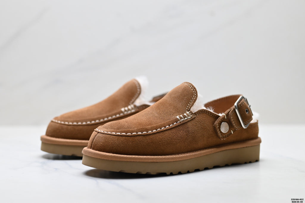 UGG Golden Family Shearling Buckle Clogs - product image 5