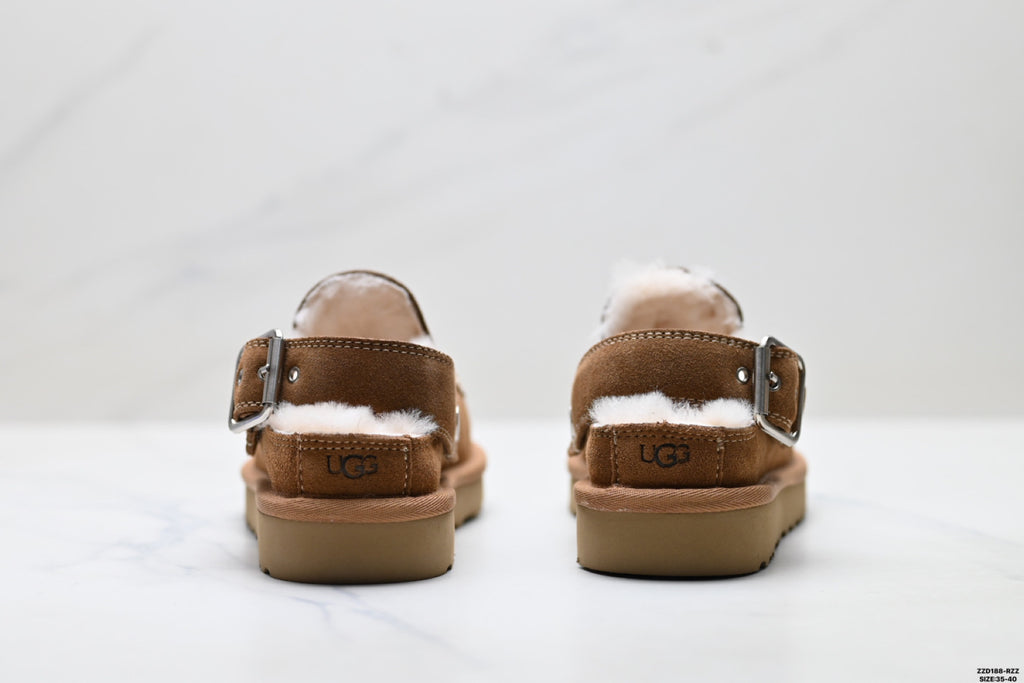 UGG Golden Family Shearling Buckle Clogs - product image 7