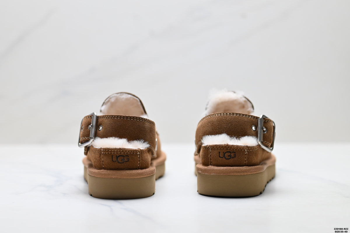 UGG Golden Family Shearling Buckle Clogs - product image 7