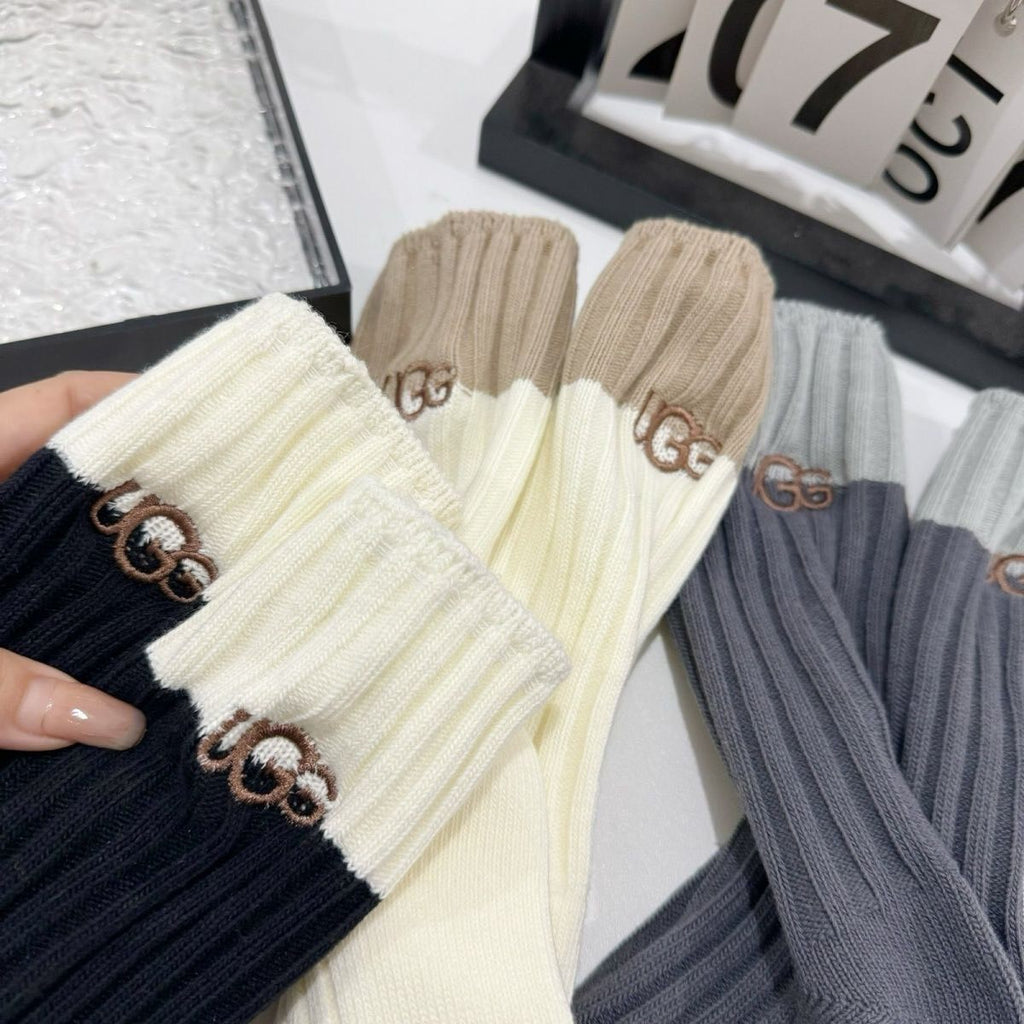UGG Cotton Ribbed Crew Sock Set - product image 6