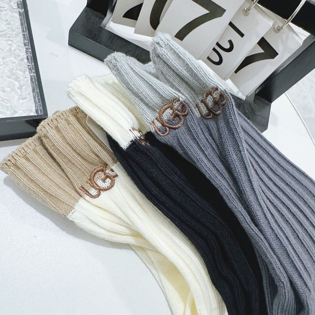 UGG Cotton Ribbed Crew Sock Set - product image 7