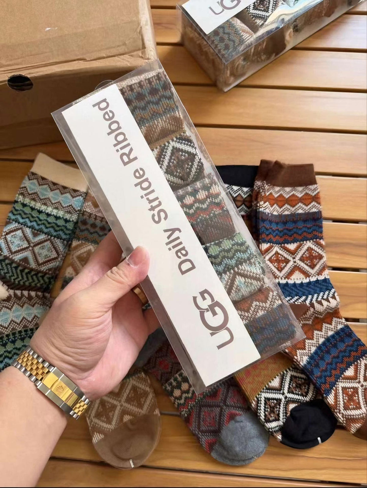 UGG Nordic Fine-Wool Winter Sock Gift Set - product image 9