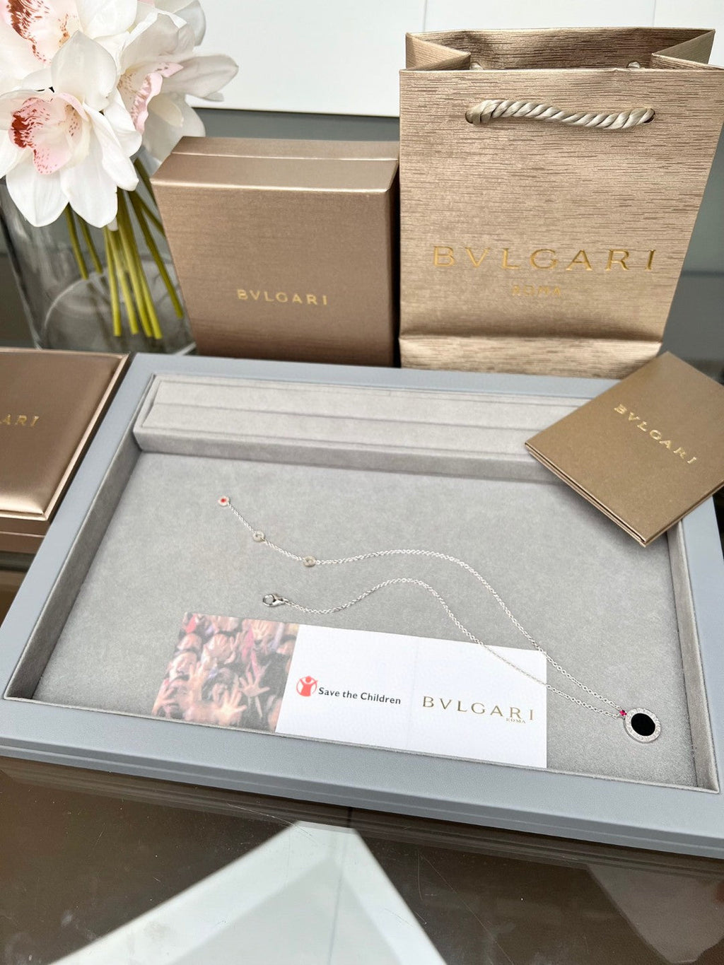 BVLGARI Ruby and Agate Necklace - Charity Edition detail 1