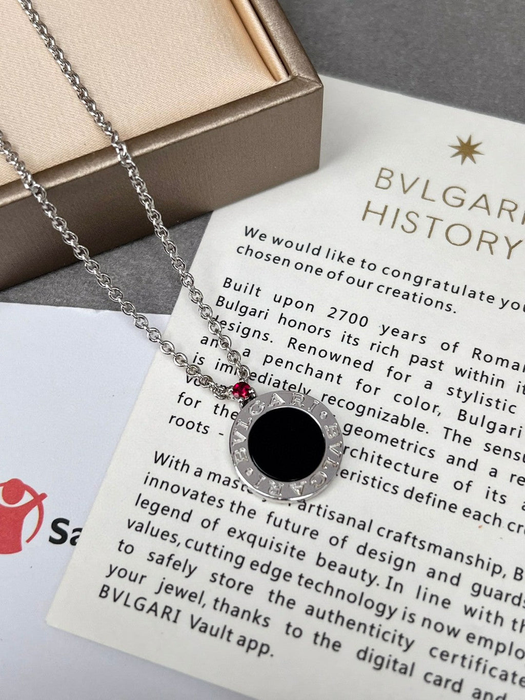 BVLGARI Ruby and Agate Necklace - Charity Edition detail 2