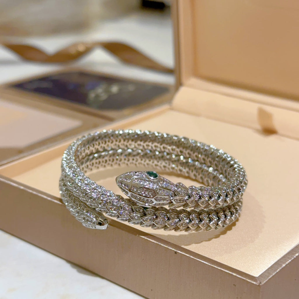 BVLGARI Viper Snake-Bone Bracelet detail 3