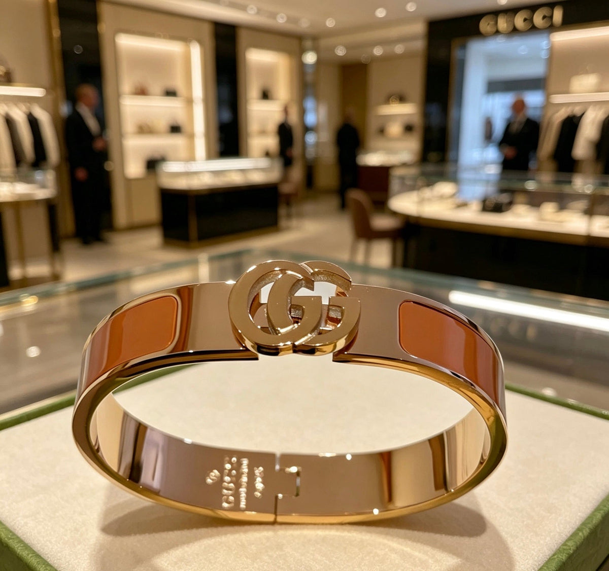 Gucci Double G Chain Bracelet detail view 5